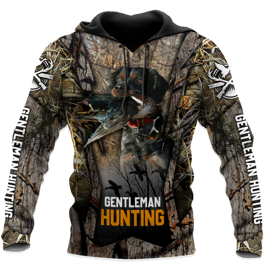 Hunting Gifts Deer Hunting Gifts Deer Hunting All Over Printed US Unisex Size Hoodie
