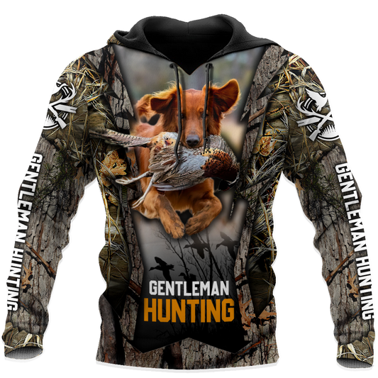 Hunting Gifts Deer Hunting Gifts Deer Hunting All Over Printed US Unisex Size Hoodie