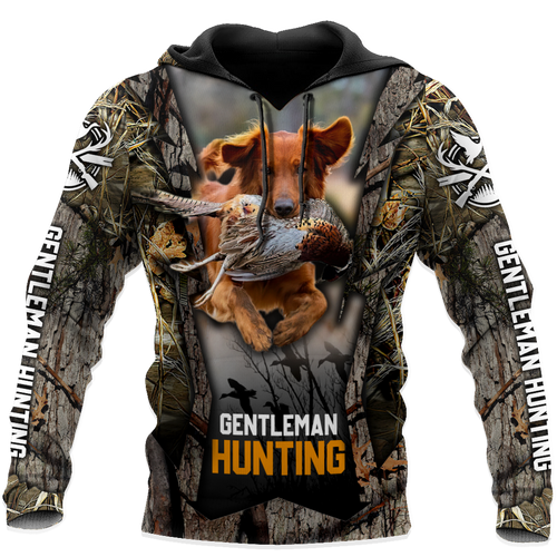 Hunting Gifts Deer Hunting Gifts Deer Hunting All Over Printed US Unisex Size Hoodie