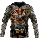 Hunting Gifts Deer Hunting Gifts Deer Hunting All Over Printed US Unisex Size Hoodie