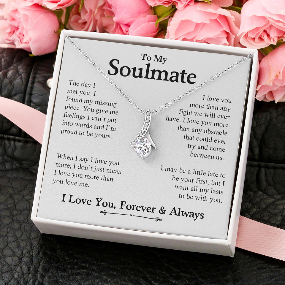 To My Soulmate | Proud to be yours | Alluring Beauty necklace