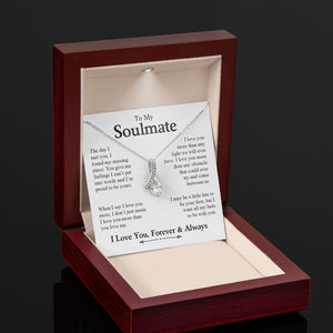 To My Soulmate | Proud to be yours | Alluring Beauty necklace