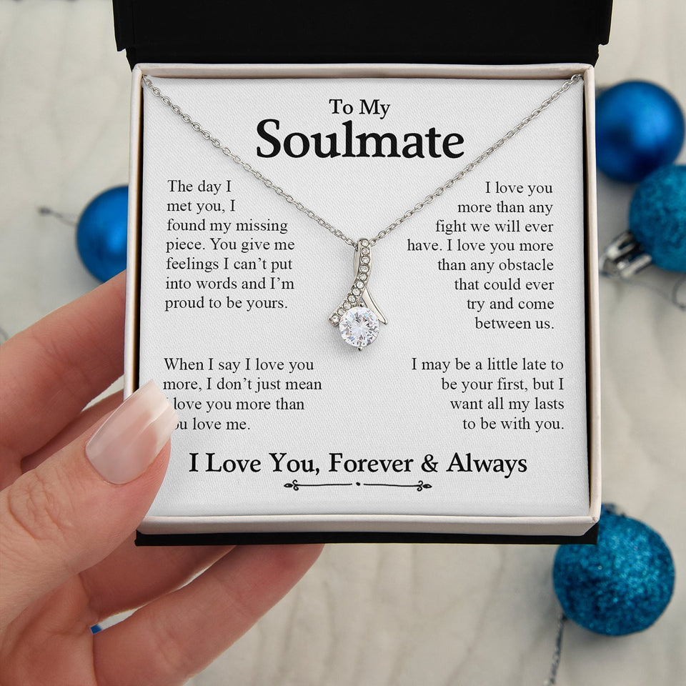 To My Soulmate | Proud to be yours | Alluring Beauty necklace