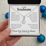 To My Soulmate | Proud to be yours | Alluring Beauty necklace