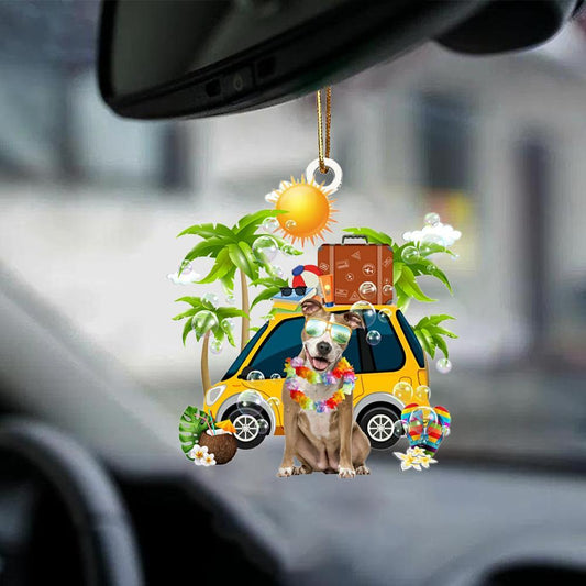 American Staffordshire Terrier-Nice Summer-Two Sided Ornament