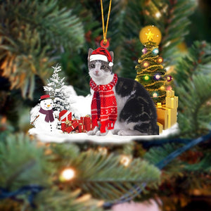 Godmerch- Ornament- American Wirehair Cat Christmas Ornament Dog Ornament, Car Ornament, Christmas Ornament