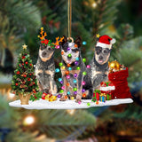 Australian Cattle Dog-Christmas Dog Friends Hanging Ornament