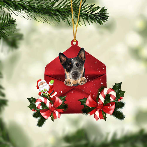 Australian Cattle Christmas Letter Ornament Dog Christmas Decoration