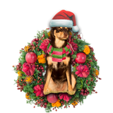 Godmerch- Ornament- Australian Kelpie Christmas Ornament, Happy Christmas Ornament, Car Ornament