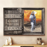 Be still and know that I am God 2 - Matte Canvas