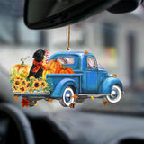 Black Labrador-Little Pumpkin-Two Sided Ornament