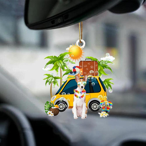 Basenji-Nice Summer-Two Sided Ornament