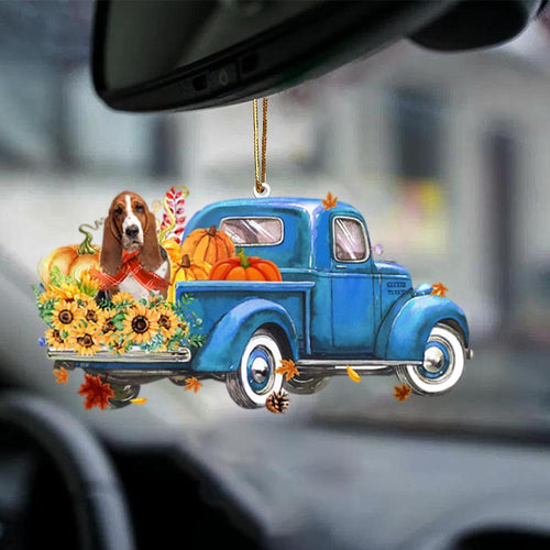 Basset Hound-Little Pumpkin-Two Sided Ornament