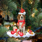Godmerch- Ornament- Beagle 3-Better Christmas Hanging Ornament, Happy Christmas Ornament, Car Ornament