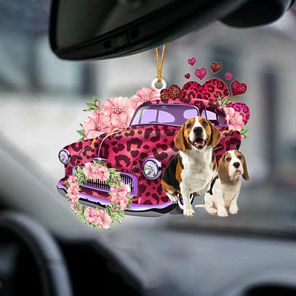 Beagle-Make My Life-Two Sided Ornament