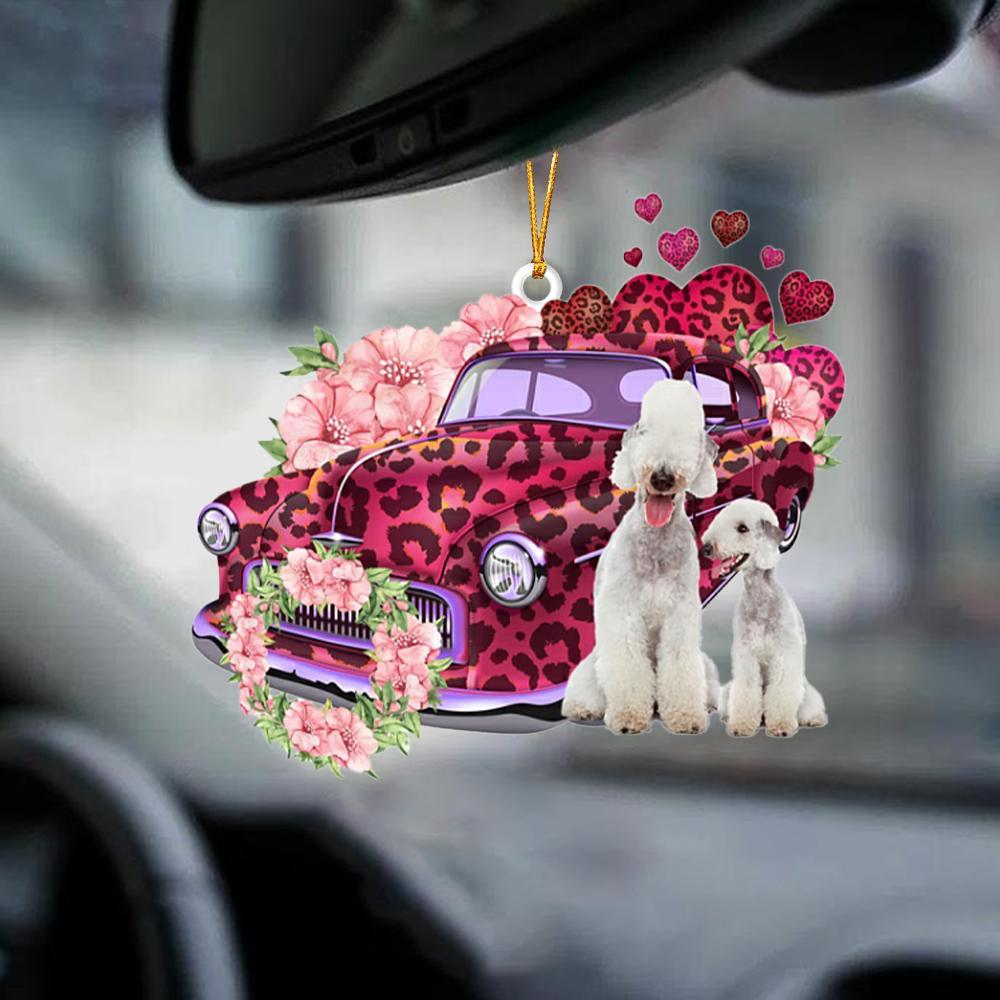 Bedlington Terrier-Make My Life-Two Sided Ornament