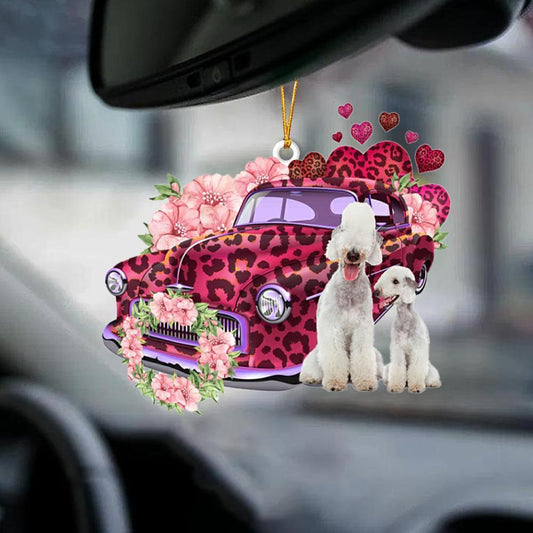 Bedlington Terrier-Make My Life-Two Sided Ornament