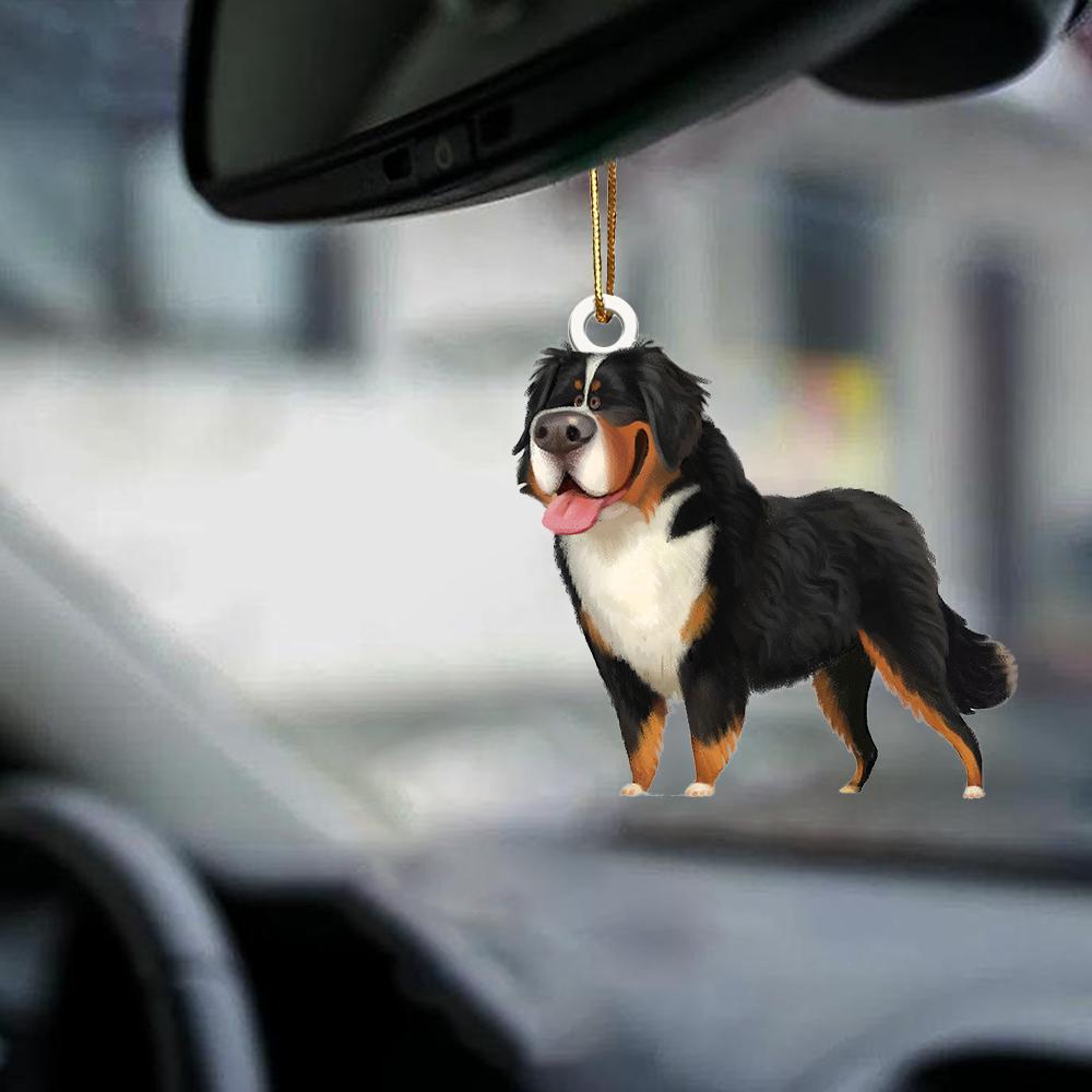 Bernese Mountain Dog-Look At Me-Two Sided Ornament