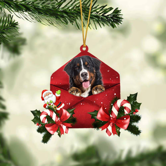 Bernese Mountain Christmas Letter Ornament Dog Christmas Decoration