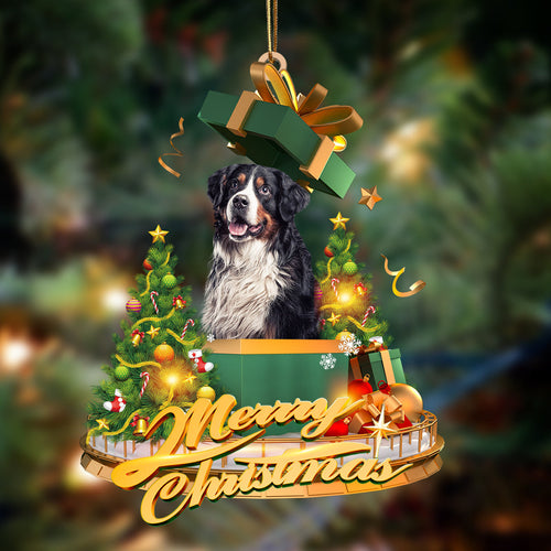 Ornament- Bernese Mountain-Christmas Gifts&dogs Hanging Ornament, Happy Christmas Ornament, Car Ornament