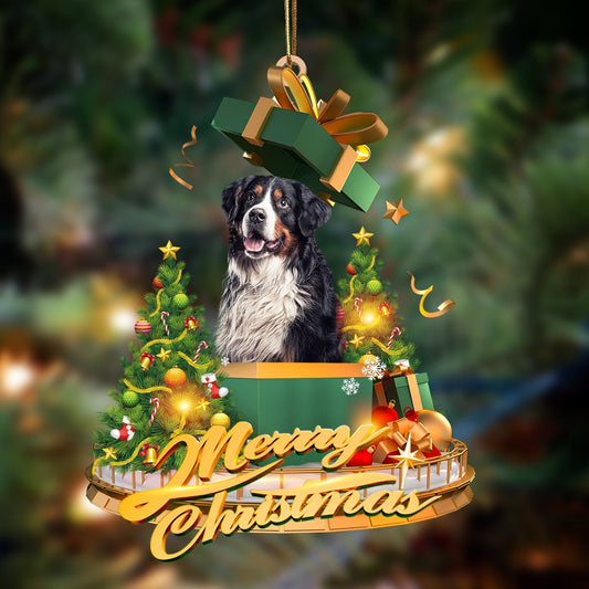 Bernese Mountain-Christmas Gifts&Dogs Hanging Ornament