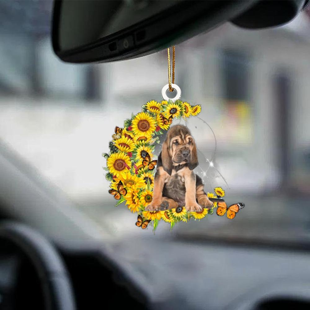 Bloodhound-Be Kind-Two Sided Ornament