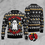 Boo Beer Ugly Christmas Sweater 