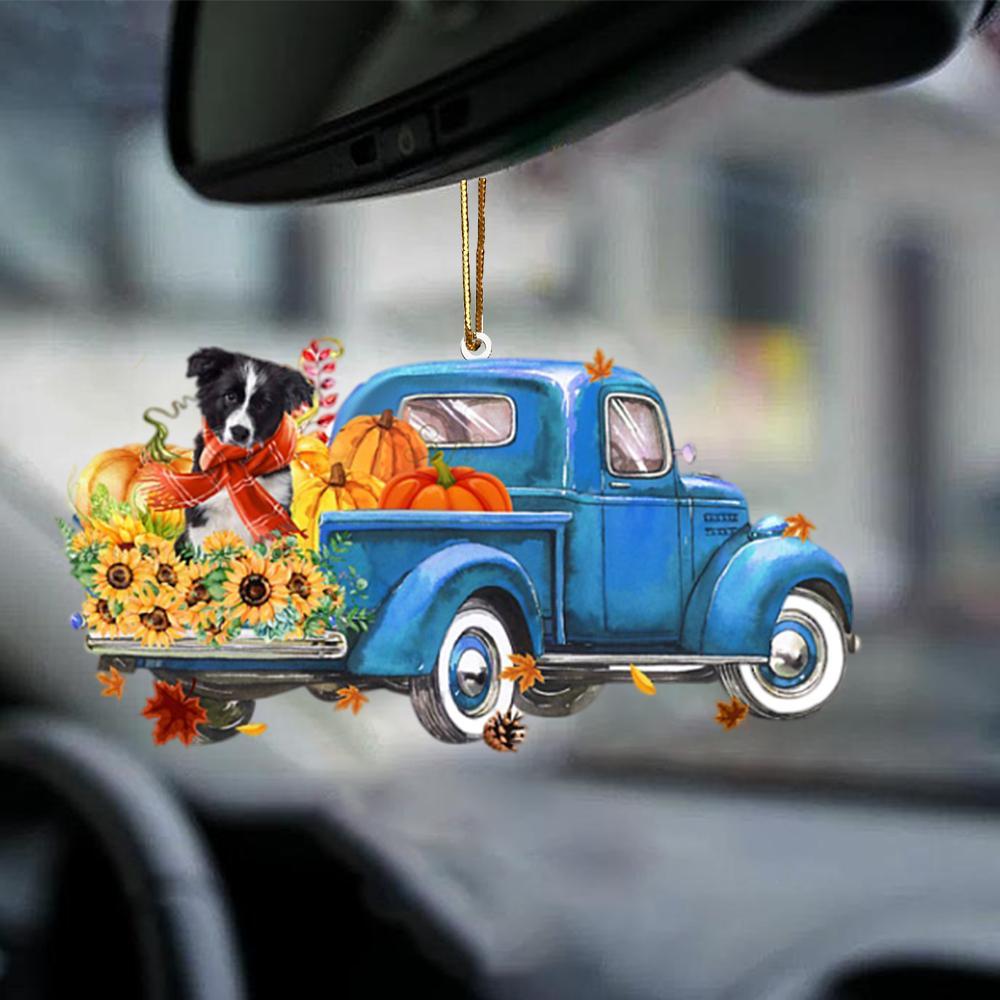 Border Collie-Little Pumpkin-Two Sided Ornament