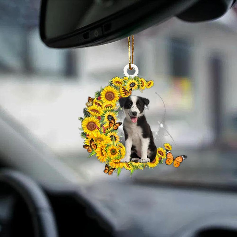 Border Collie-Be Kind-Two Sided Ornament