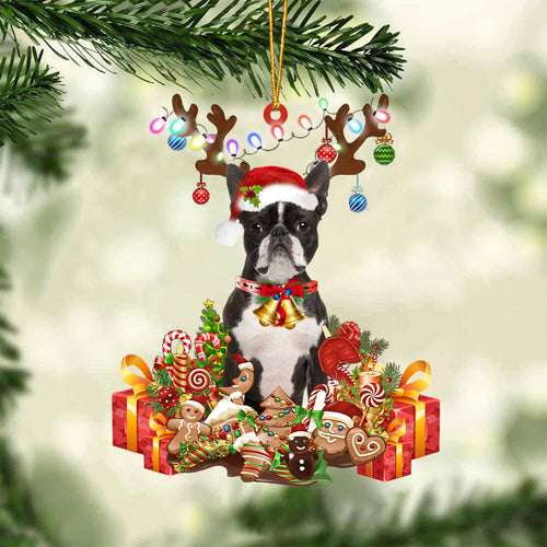 Boston Terrier -2022 New Release Christmas Ornament, Godmerch Dog Tree Décor Ornament
