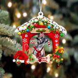 Godmerch- Ornament- Boxer 1-Christmas House Two Sided Ornament, Happy Christmas Ornament, Car Ornament