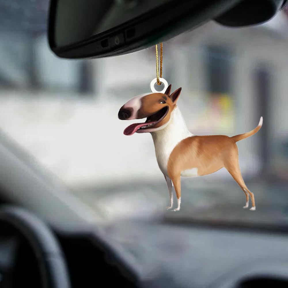 Bull Terrier-Look At Me-Two Sided Ornament