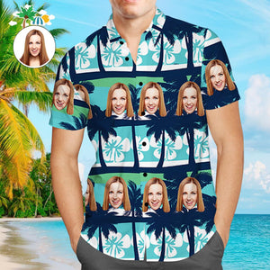 Custom Hawaiian Shirt Tree Design Aloha Beach Shirt For Him