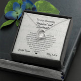 To My Stunning Soulmate Forever Love Anniversary Personalized Necklace