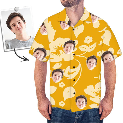 Custom Face On Shirt Hawaiian Shirt Swirl