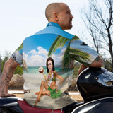 Custom Hawaiian Shirt Women Body Aloha Beach Shirt For Him - Holiday