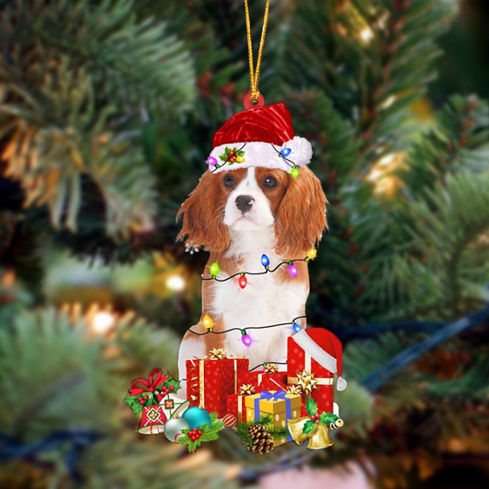 Cavalier King Charles Spaniel 1-Dog Be Christmas Tree Hanging Ornament