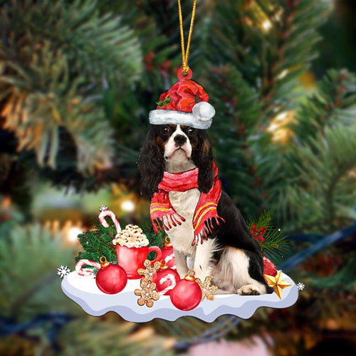 Ornament- Cavalier King Charles Spaniel 3-Better Christmas Hanging Ornament, Christmas Ornament, Car Ornament