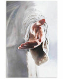 Top #3 Christian Jesus Give Me Your Hand Canvas And Poster, Canvas Painting, Wall Decor Visual Art