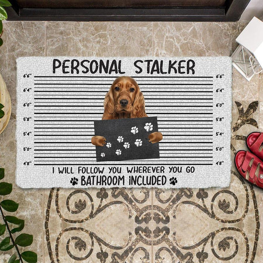 Cocker Spaniel Personal Stalker Doormat