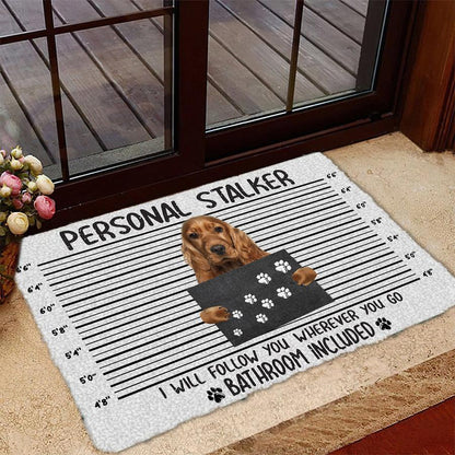 Cocker Spaniel Personal Stalker Doormat