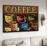 Coffee cups Coffee Christ offers forgiveness for everyone everywhere - Matte Canvas