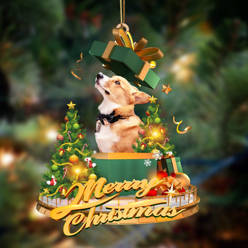 Corgi-Christmas Gifts&Dogs Hanging Ornament