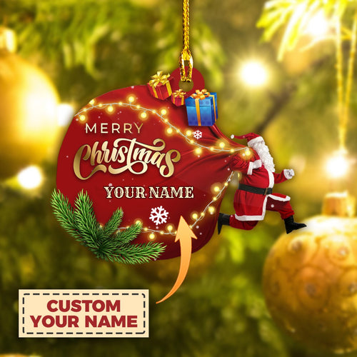 Santa Claus Xmas Ornament, Santa Claus Christmas Tree Decoration, Santa Claus Ornament