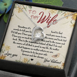 For Wife I Promised To Be By Your Side Forever Love Necklace