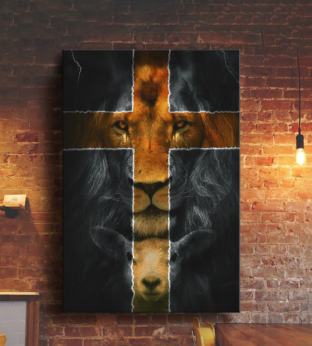 Jesus spirit Pray for god - Matte Canvas