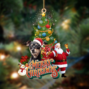 Godmerch- Ornament- DOBERMANN-Christmas Tree&Dog Hanging Ornament, Happy Christmas Ornament, Car Ornament
