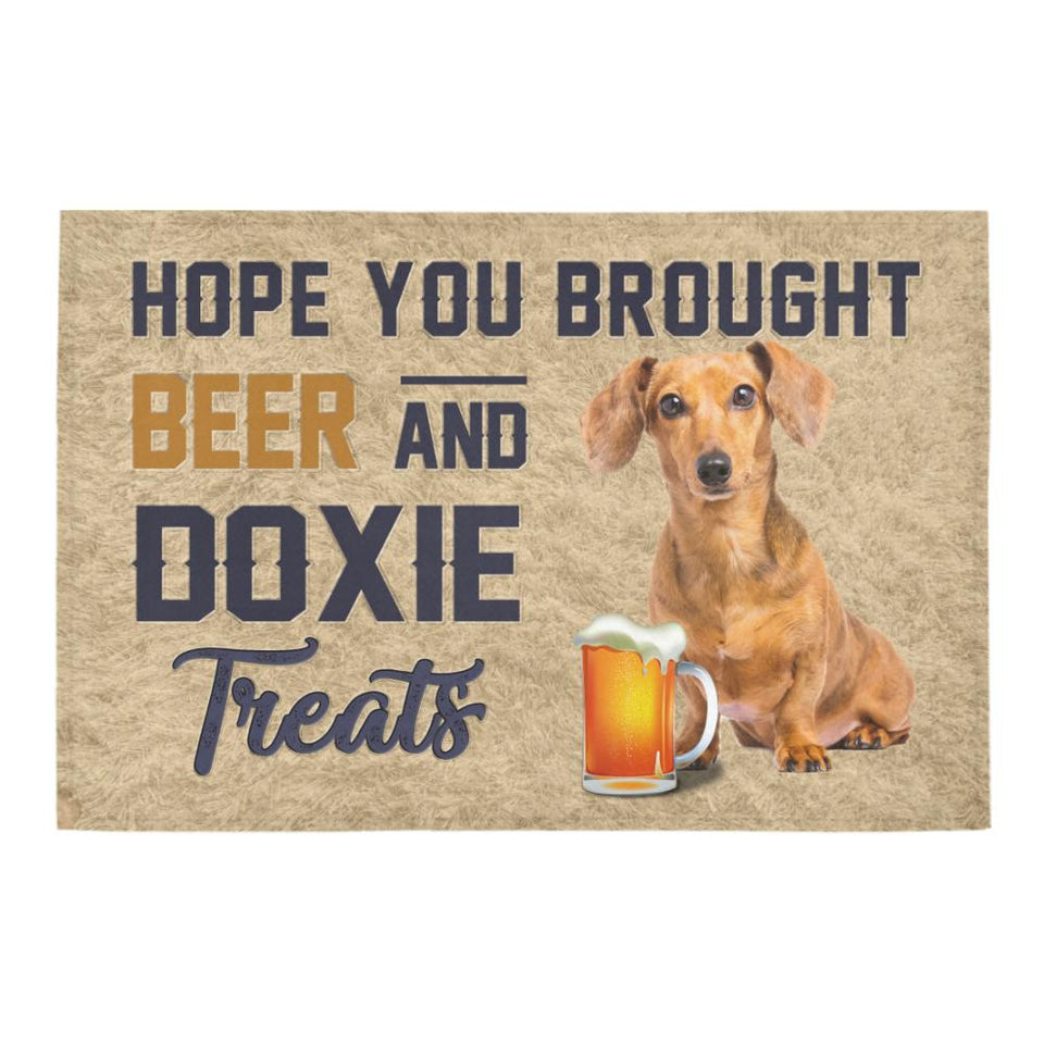 Dachshund Beer Doormat