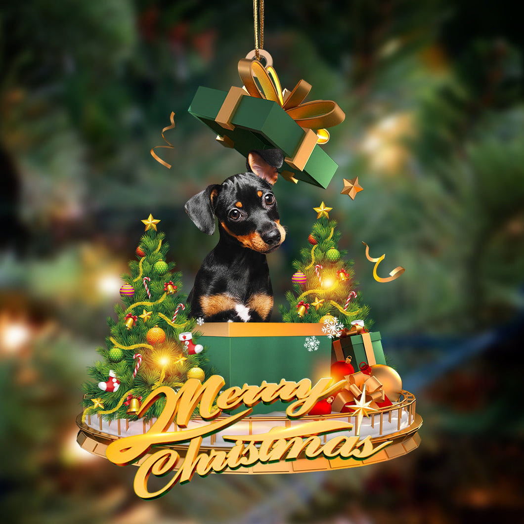 Godmerch- Ornament- Dachshund-Christmas Gifts&dogs Hanging Ornament, Happy Christmas Ornament, Car Ornament