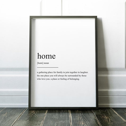 Family Panda Home definition Canvas Wall Art